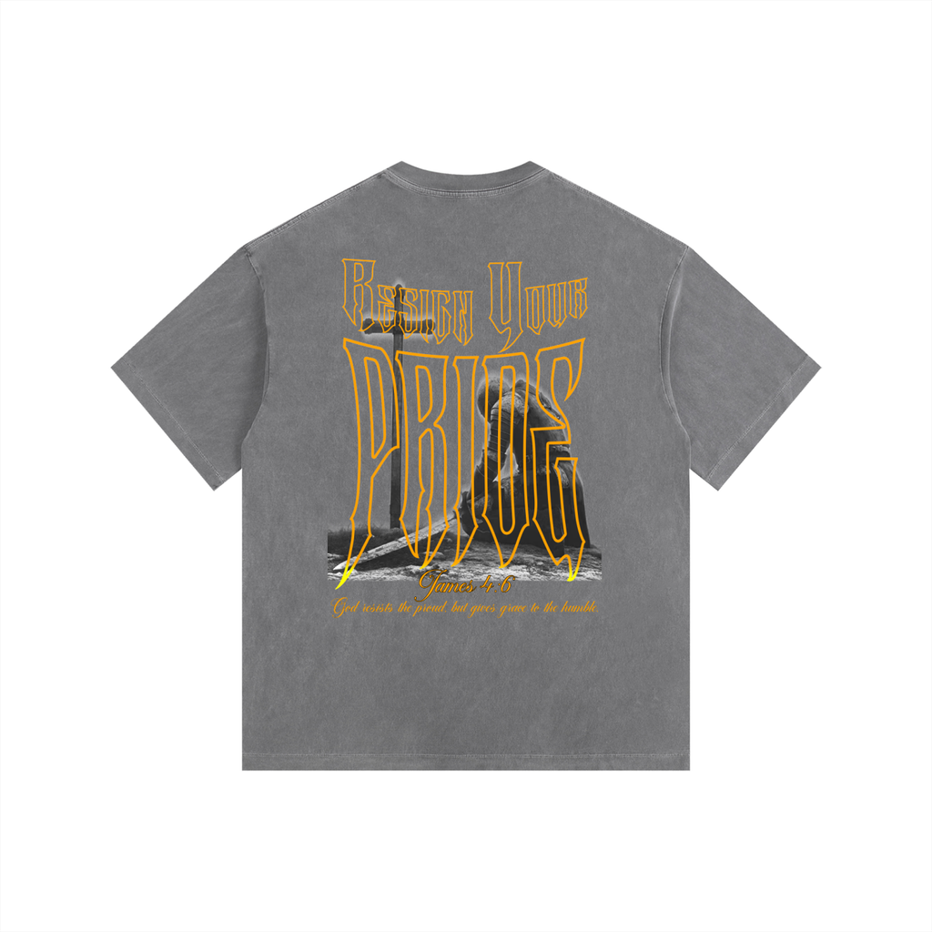 RESIGN YOUR PRIDE - GREY